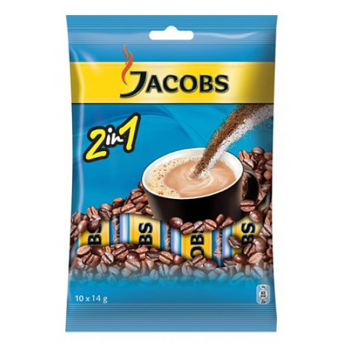 Instant kávé stick 10x14g Jacobs 2in1