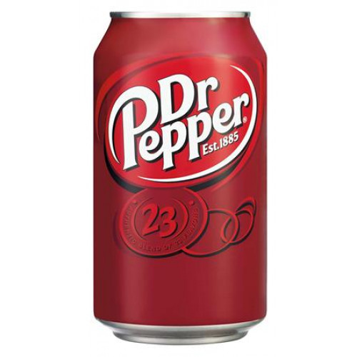 Üdítőital szénsavas 0,33l dobozos Dr Pepper