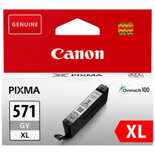 Canon CLI-571GXL Tintapatron Pixma MG5750 6850 7750 nyomtatókhozszürke 11ml