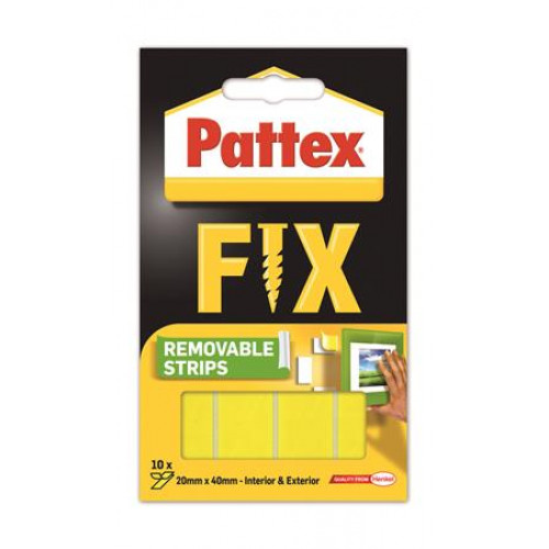 Ragasztócsík kétoldalú visszaszedhető 20x40mm Henkel Pattex Fix