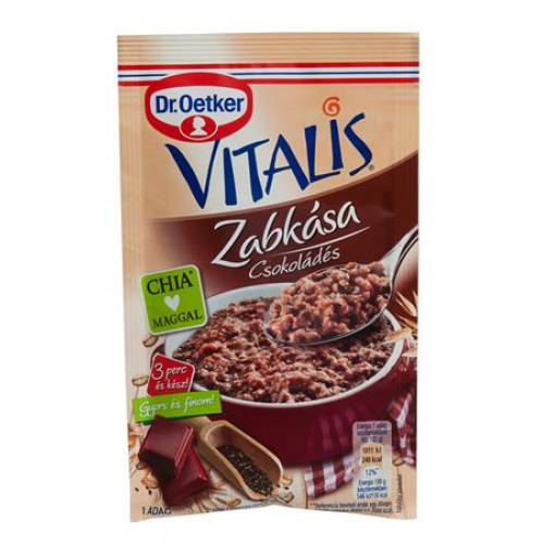 Zabkása 60g Dr Oetker Vitalis csokoládés