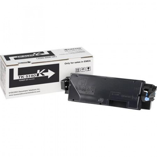 Kyocera TK5140K Lézertoner P6130cdn M6030cdn M6530cdnfekete 7k