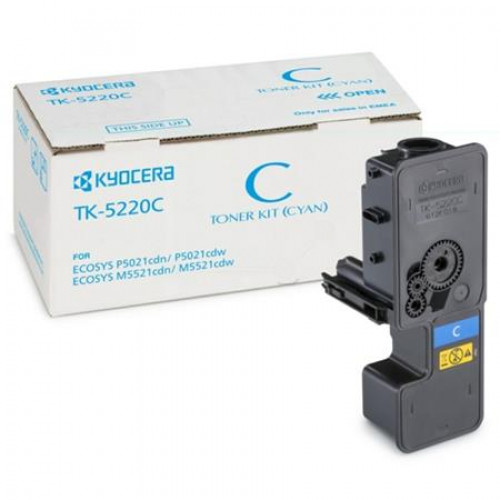 Kyocera TK5220C Lézertoner P5021cdn P5021cdw M5521cdn M5521cdwkék 1,2k