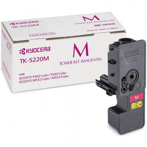 Kyocera TK5220M Lézertoner P5021cdn P5021cdw M5521cdn M5521cdwvörös 1,2k