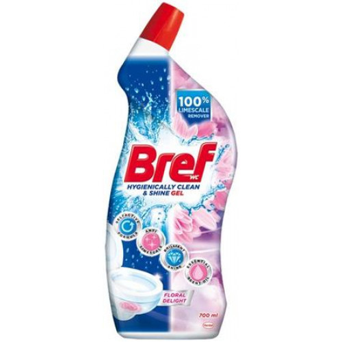 Bref WC-tisztítógél 700mlfloral