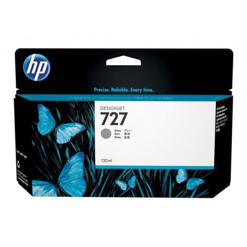 HP B3P24A Tintapatron DesignJet T1500 T2500 T920 T930727 szürke 130 ml