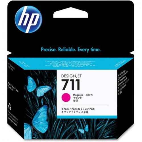 HP CZ135A Tintapatron DesignJet T120 T520 nyomtatókhoz711 magenta 29ml