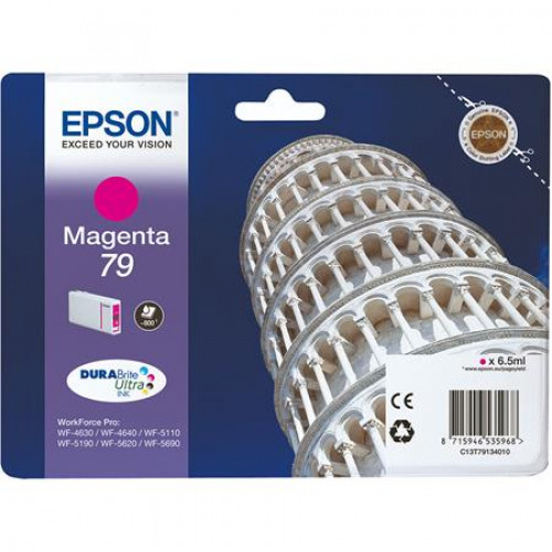 Epson T79134010 Tintapatron Workforce Pro WF-5110 WF-5690magenta 0,8k