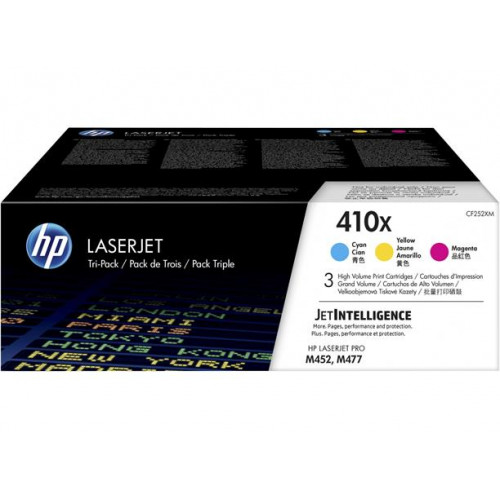 HP CF252XM Lézertoner multipack Color LaserJet Pro M452 M477410X c+m+y 3*5k