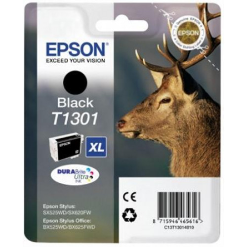 Epson T13014012 Tintapatron Stylus Office SX620 BX320 nyomtatókhozfekete 25,4 ml