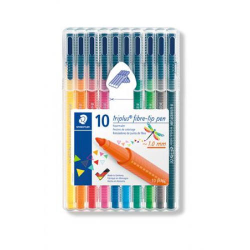 Staedtler Rostirón készlet 1mmTriplus 10 különböző szín