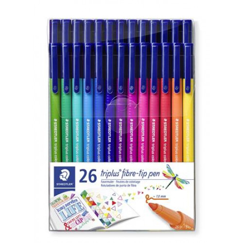 Staedtler Rostirón készlet 1mmTriplus 26 különböző szín