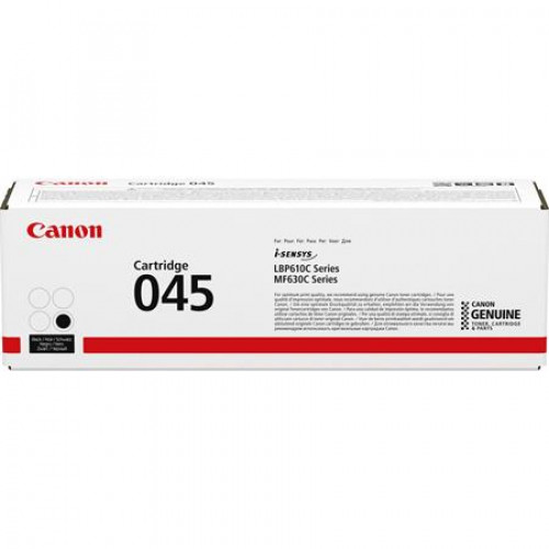 Canon CRG-045 Lézertoner i-SENSYS LBP613Cdw LBP611Cn MF635Cx MF633Cdw MF631Cn nyomtatókhozfekete 1,