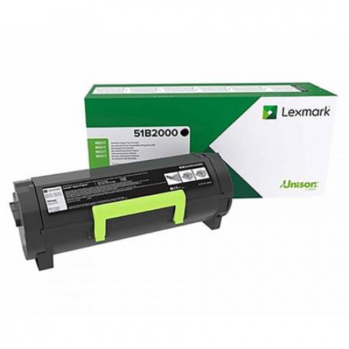 Lexmark 51B2000 Lézertoner MS/317/417/517/617 nyomtatókhozfekete 2,5k (return)