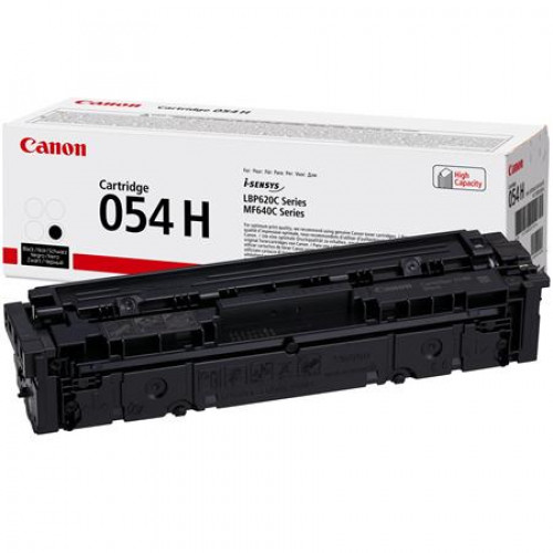 Canon CRG-054H Lézertoner i-Sensys LBP621 623 MF641 643 nyomtatókhozfekete 3,1k