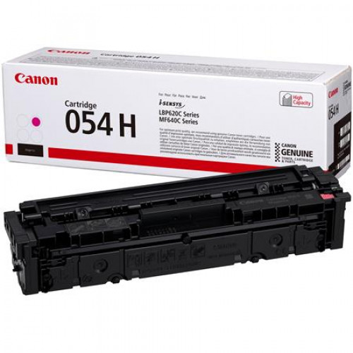 Canon CRG-054H Lézertoner i-Sensys LBP621 623 MF641 643 nyomtatókhozmagenta 2,3k