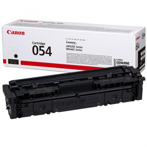 Canon CRG-054 Lézertoner i-Sensys LBP621 623 MF641 643 nyomtatókhozfekete 1,5k