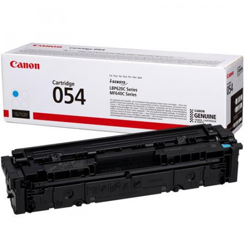 Canon CRG-054 Lézertoner i-Sensys LBP621 623 MF641 643 nyomtatókhozcián 1,2k