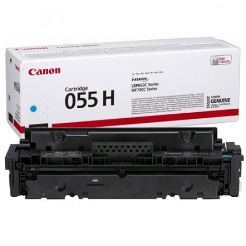 Canon CRG-055H Lézertoner i-Sensys LPB663 664 MF742 744 746 nyomtatókhozcián 5,9k