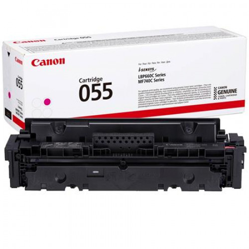 Canon CRG-055 Lézertoner i-Sensys LPB663 664 MF742 744 746 nyomtatókhozmagenta 2,1k