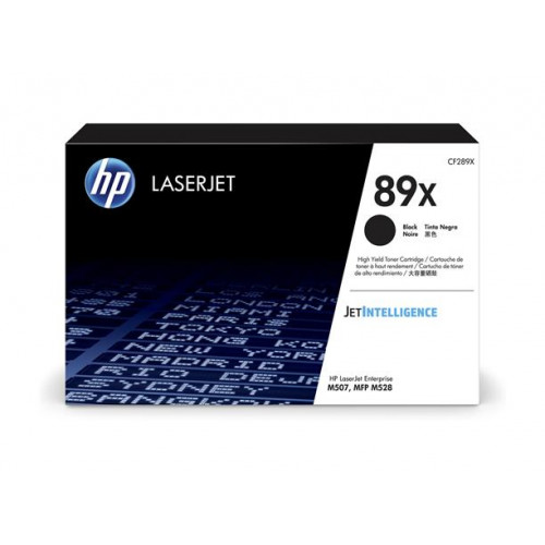 HP CF289X Lézertoner Enterprise M507 MFP M528 nyomtatókhoz89X fekete 10k