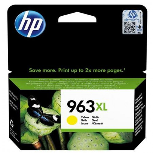 HP 3JA29AE Tintapatron OfficeJet Pro 9010 9020 nyomtatókhoz963XL sárga 1600 oldal