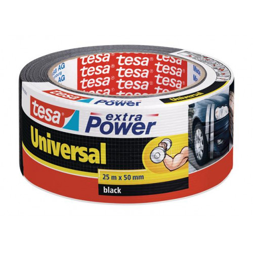 Tesa Ragasztószalag 50mmx25mextra Power fekete