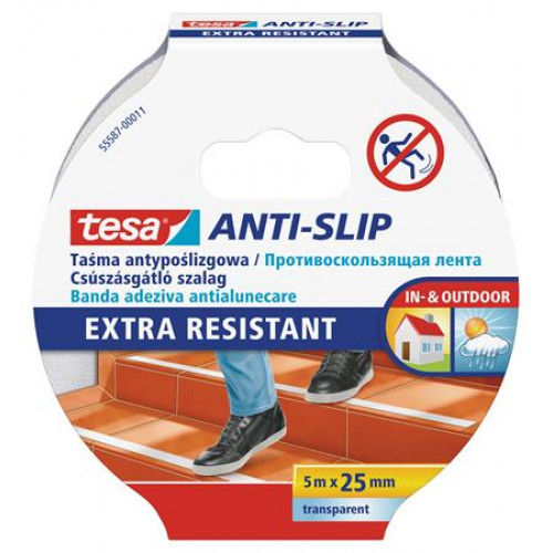 Tesa Csúszásgátló szalag 25mmx5mAnti-slip átlátszó