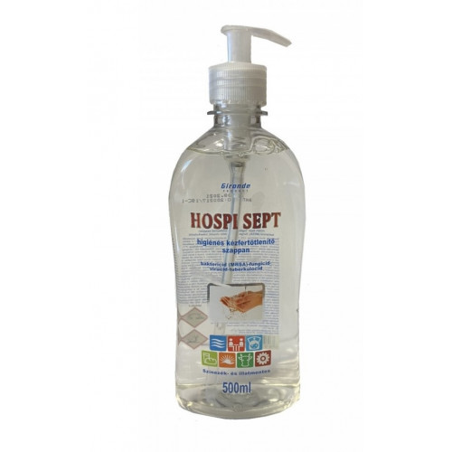 Folyékony szappan fertőtlenítő 0,5L Hospi- Sept