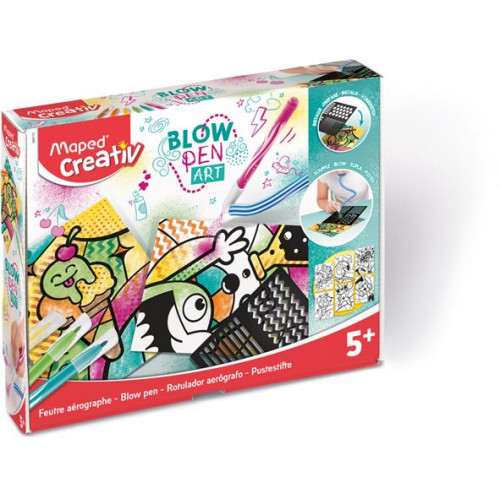 Maped Creativ Fújós filctoll készletBlow pen Art csíkozás