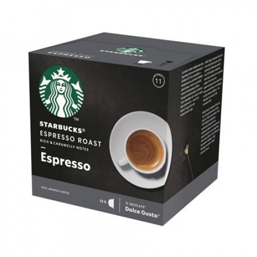 Starbucks Kávékapszula 12dbby Dolce Gusto Espresso Roast