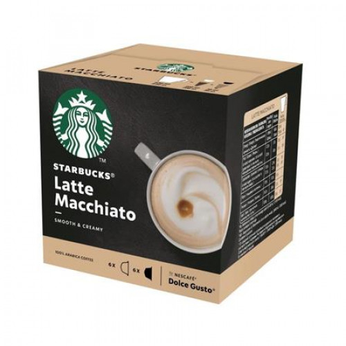 Starbucks Kávékapszula 12dbby Dolce Gusto Latte Macchiato