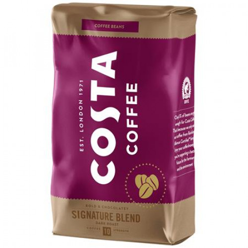 Costa Kávé pörkölt szemes 1000g sötét pörkölésűSignature Blend