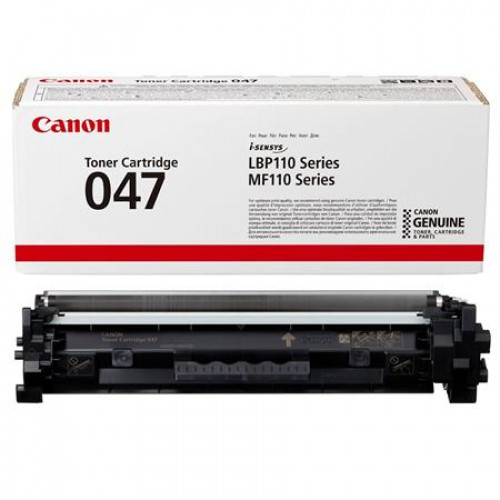 Canon CRG047 Lézertoner i-SENSYS LBP113W 112 MF113W nyomtatókhozfekete 1,6 k