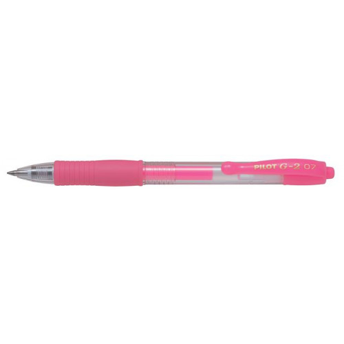 Pilot Zseléstoll 0,37mm nyomógombosG-2 Neon pink