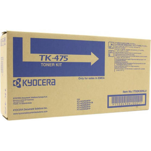 Kyocera Lézertonerfekete 15k TK-475