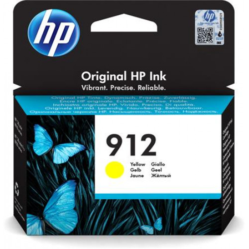 Hp 3YL79AE Tintapatron Officejet 8023 All-in-One nyomtatókhoz912 sárga 315 oldal