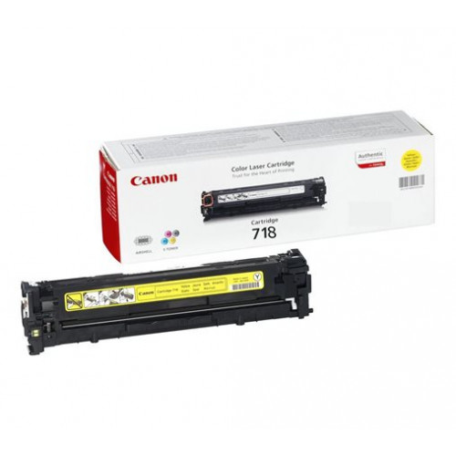 Canon Lézertonersárga 2,9k CRG-718Y