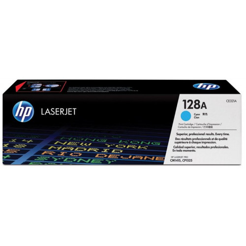 Hp Lézertoner ColorCE321A kék 1,3K