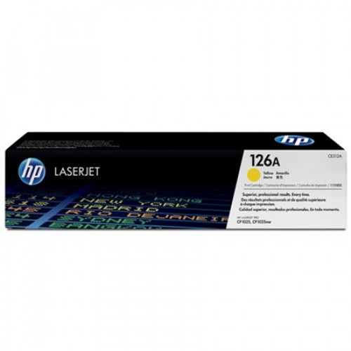 Hp Lézertoner ColorCE312A sárga 1k