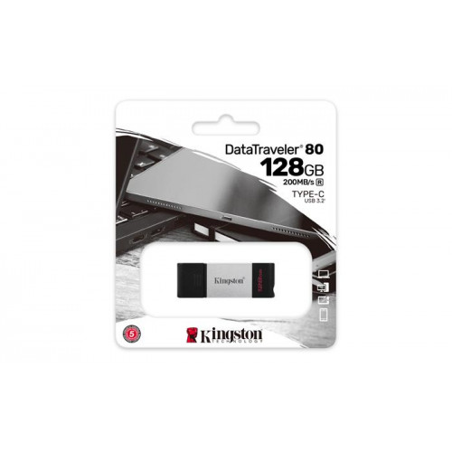 Kingston Pendrive 128GB USB-CDataTraveler 80