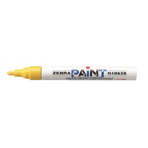 Zebra Lakkmarker 3mmPaint marker sárga