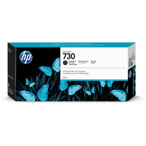 Hp P2V71A XL Tintapatron DesignJet T1600 T1700 T2600 nyomtatókhoz730 matt fekete 300 ml