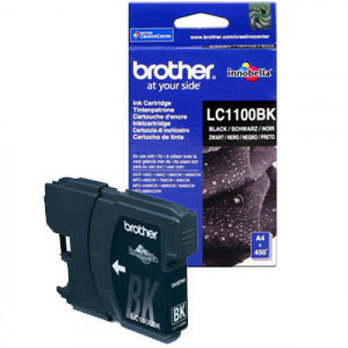 Brother Tintapatronfekete 450 oldal LC 1100BK