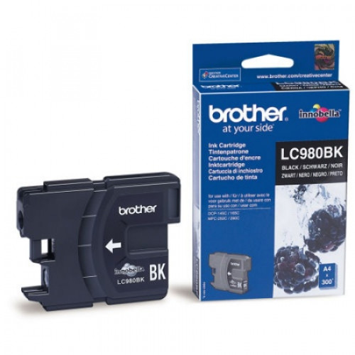 Brother Tintapatronfekete 300 oldal LC 980BK