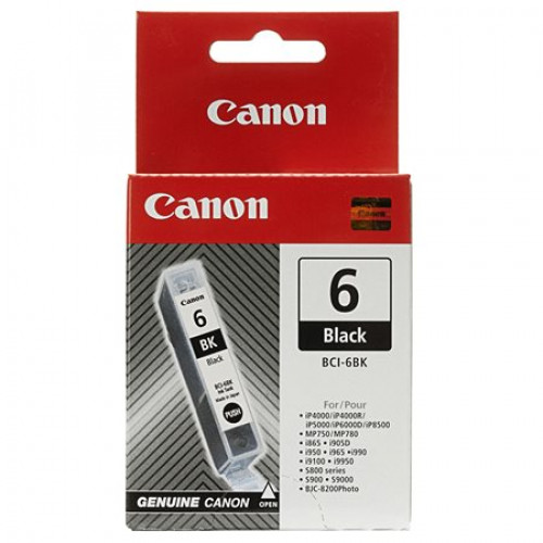 Canon Tintapatronfekete 13ml BCI-6BK /6/