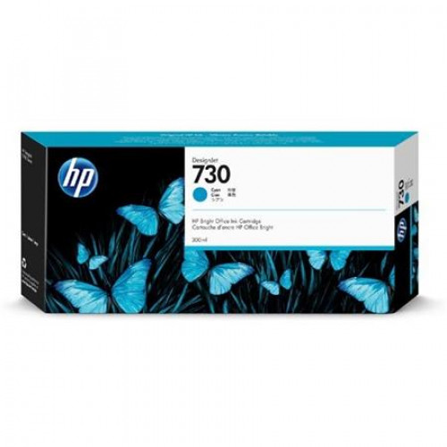 Hp P2V68A XL Tintapatron DesignJet T1600 T1700 T2600 nyomtatókhoz730 cián 300 ml