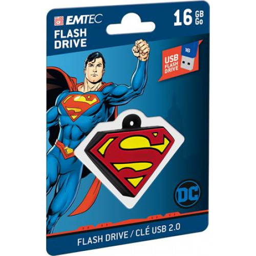 Emtec Pendrive 16GB USB 2.0DC Superman