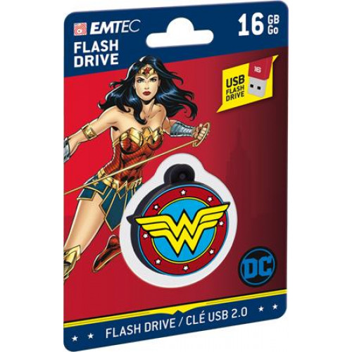 Emtec Pendrive 16GB USB 2.0DC Wonder Woman