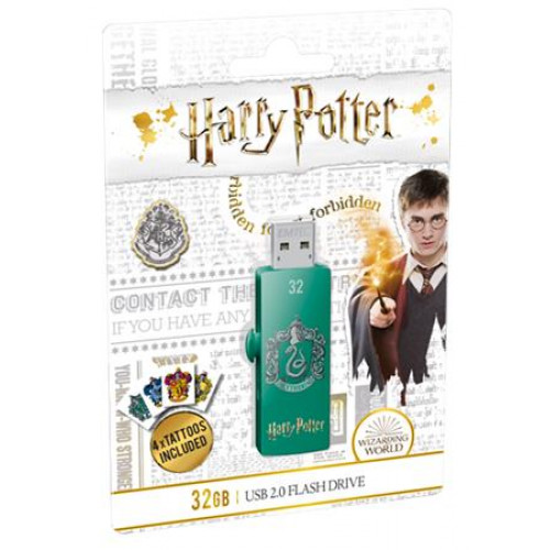 Emtec Pendrive 32GB USB 2.0Harry Potter Slytherin